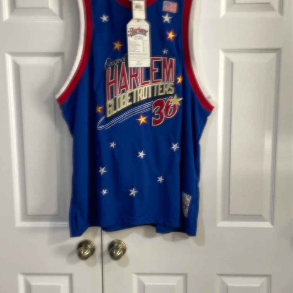 FUBU Harlem Globetrotters Blue and Red Jersey